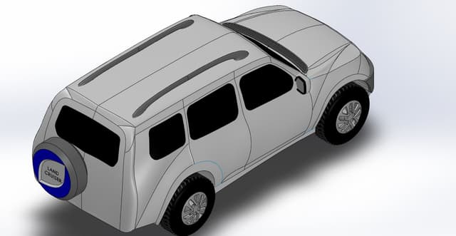 Mistubishi Pajero design 2