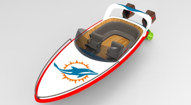 Speed Boat design 1
