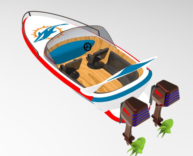 Speed Boat design 2