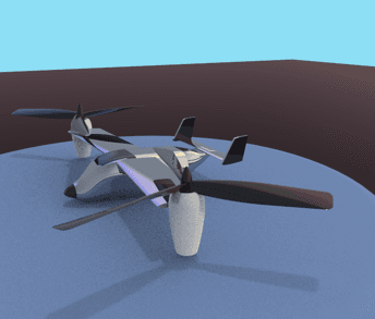 Concept VTOL Aircraft design 1