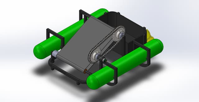 Watery Land Floating Dust Collector design 1